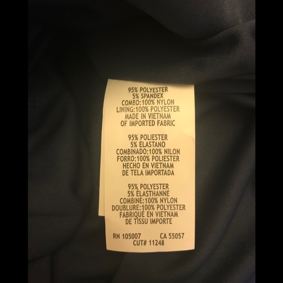 🎁 Marina,Jersey Lace plus long sleeve navy,NWT - Picture 8 of 8